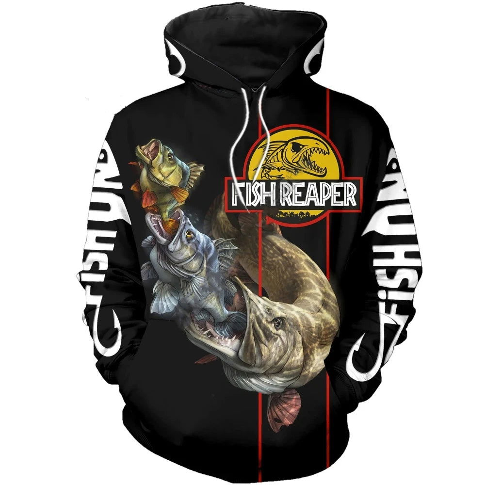 Fish Frenzy 3D Hoodie Bobber Bargain