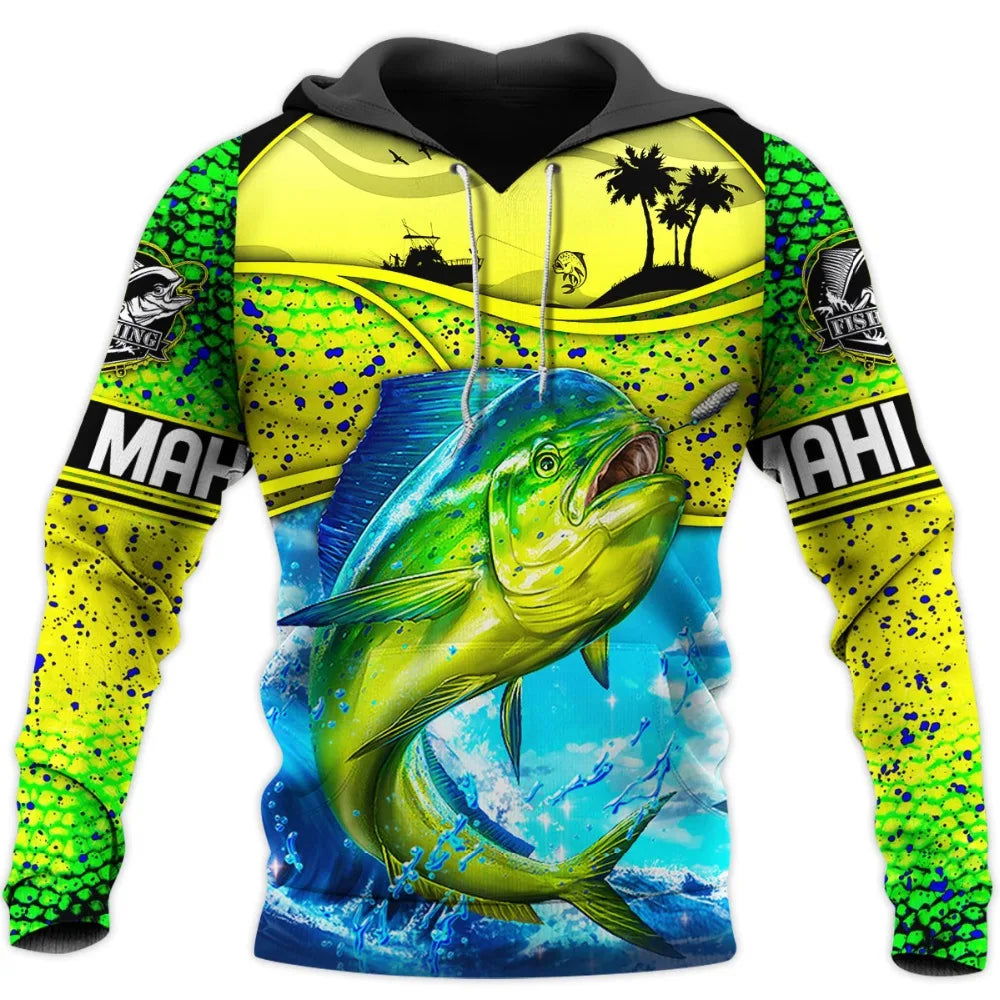 Fish Frenzy 3D Hoodie Bobber Bargain