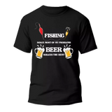 Fishing Solves All My Problem Man T-Shirt