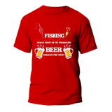Fishing Solves All My Problem Man T-Shirt