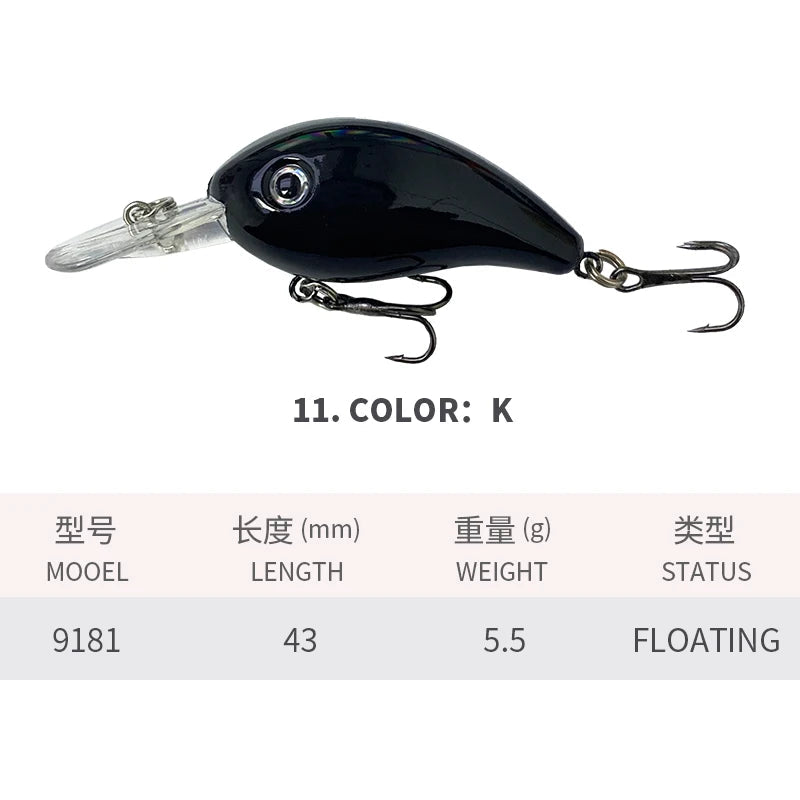 Floating Wobbler Lure 9181 Bobber Bargain