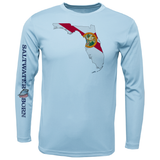 Key West, FL State of Florida Long Sleeve UPF 50+ Dry-Fit Shirt