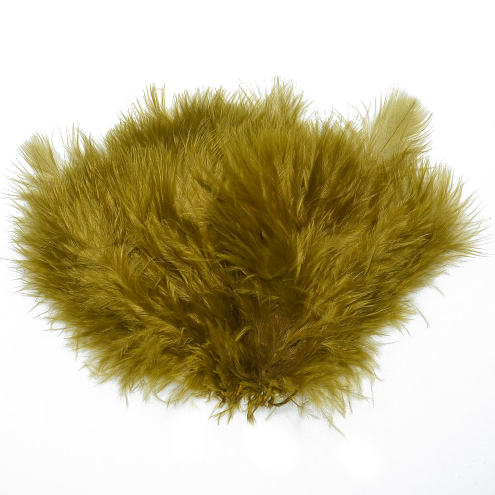 Matériaux de montage de mouches - Sélectionnez Woolly Bugger Marabou, couleurs standard - 1/8 once