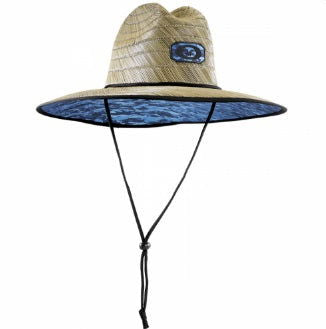 Flying Fisherman Straw Hat Water Camo Bobber Bargain