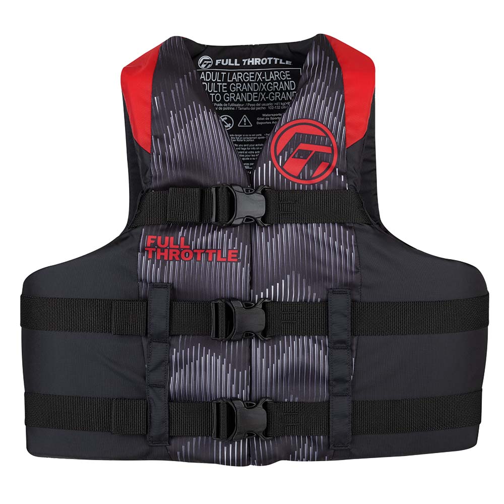 Full Throttle Adult Nylon Life Jacket Bobber Bargain