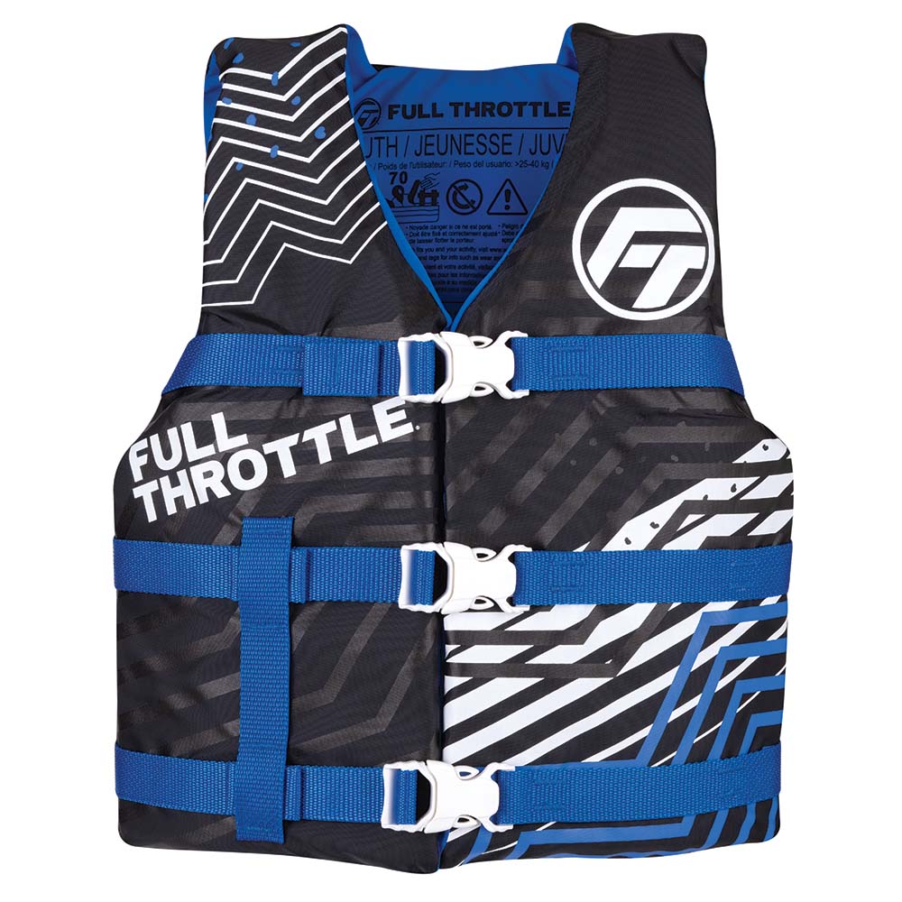 Full Throttle Youth Nylon Life Jacket Bobber Bargain