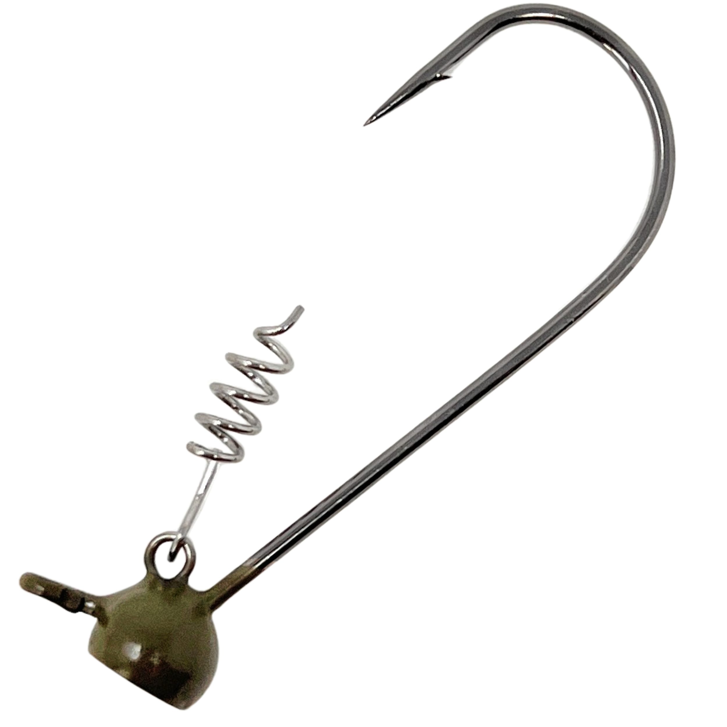 Jigs de cabeza temblorosa vertical de tungsteno Reaction Tackle (paquete de 5)