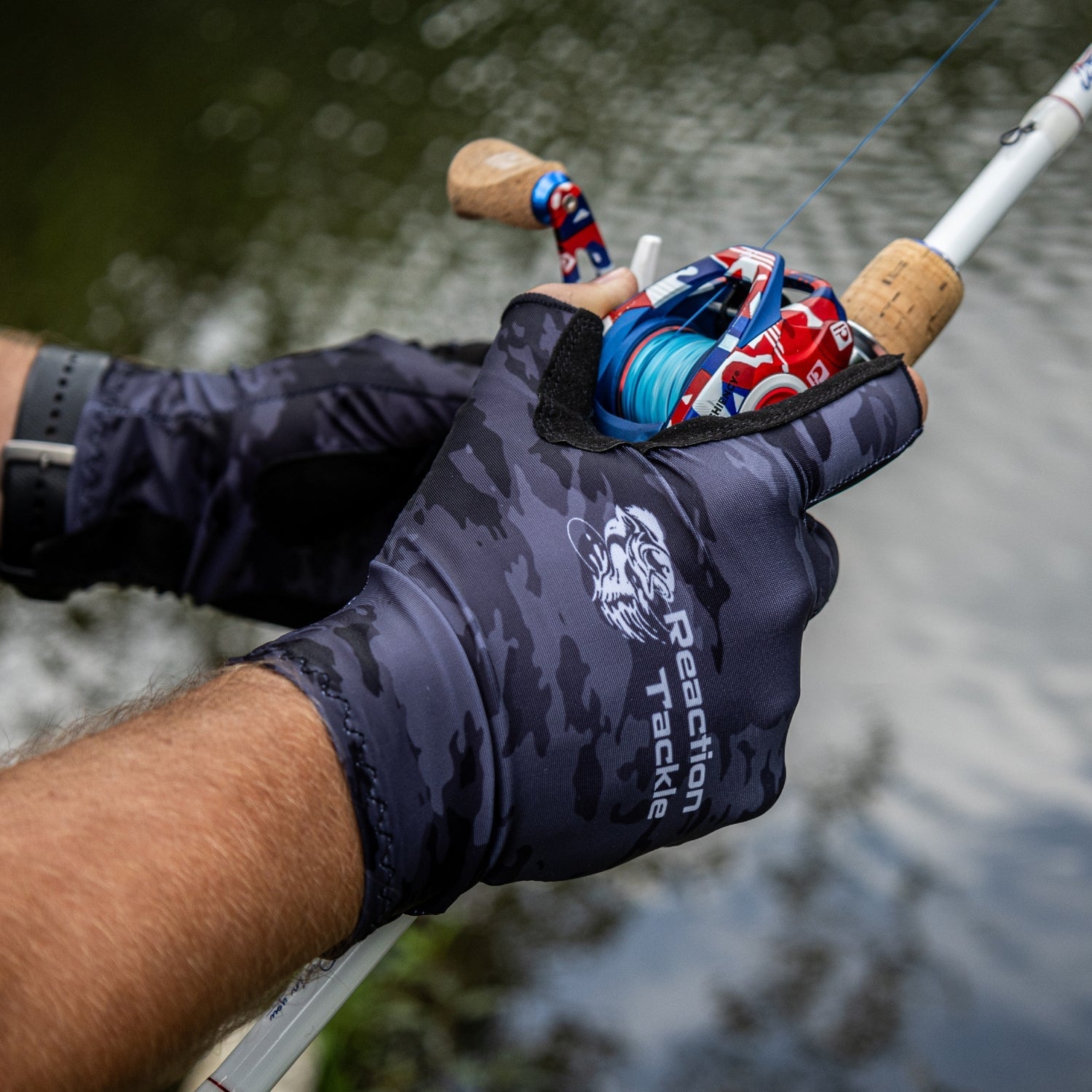 Guantes de pesca Reaction Tackle UV UPF 50+