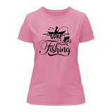 Gone Fishing T-Shirt for Women
