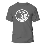Hiking Mountain Compass Man T-Shirt