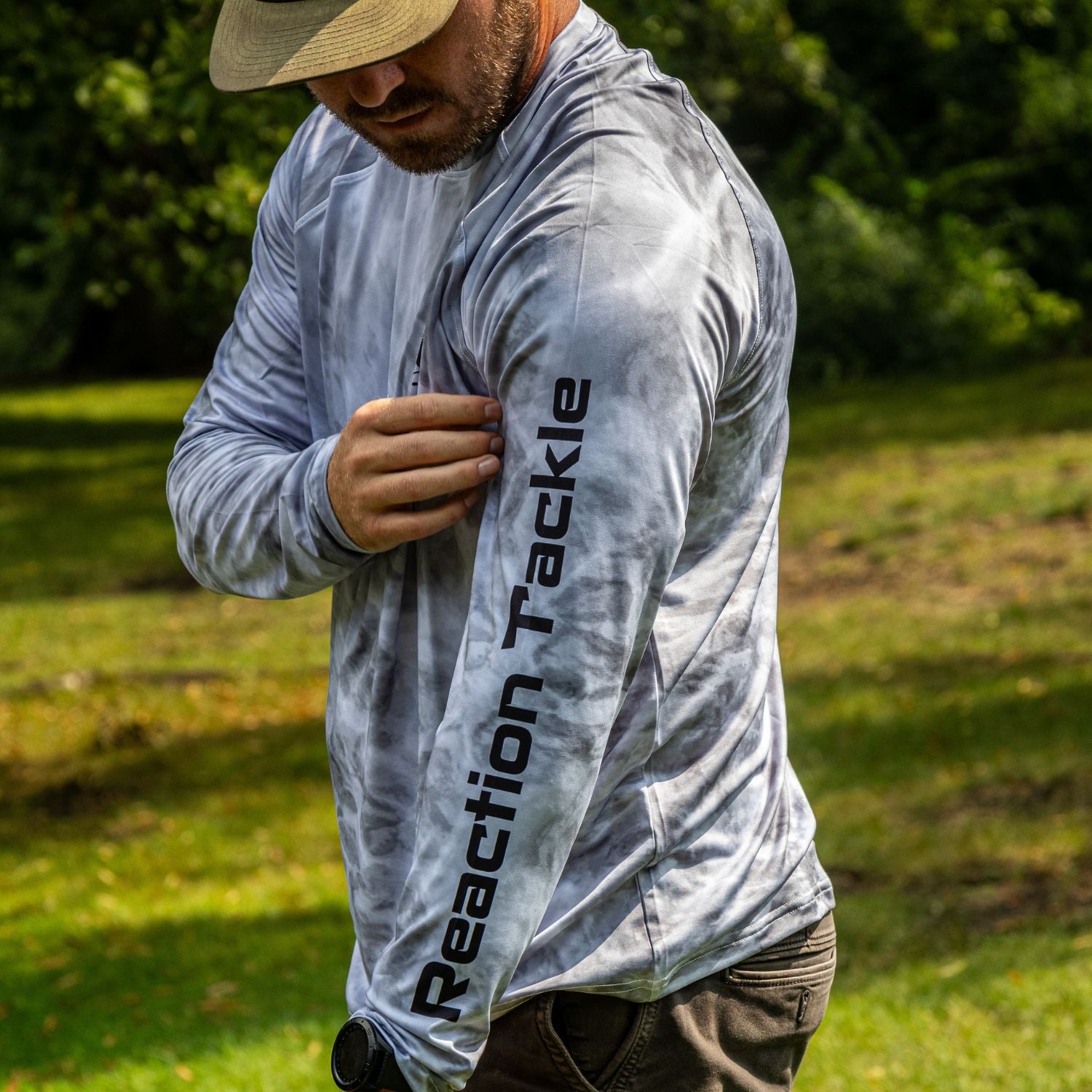Camisa de pesca de manga larga Reaction Tackle FPS UPF 50+