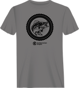 Camiseta vintage de pesca para hombre