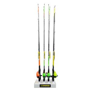 HT Blaze Pro DX Neon Spincast & Spinning Combo (12 Pack) Bobber Bargain