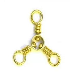 HT Brass 3-Way Swivel (12ct) Bobber Bargain