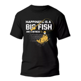 Happiness Is A Big Fish Man T-Shirt