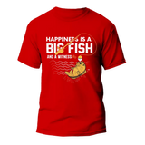 Happiness Is A Big Fish Man T-Shirt