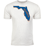 Key West, FL Orange and Blue Soft Tee
