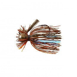 Heavy Finesse Jig (1/2 oz, Pond Scum Perch) Bobber Bargain