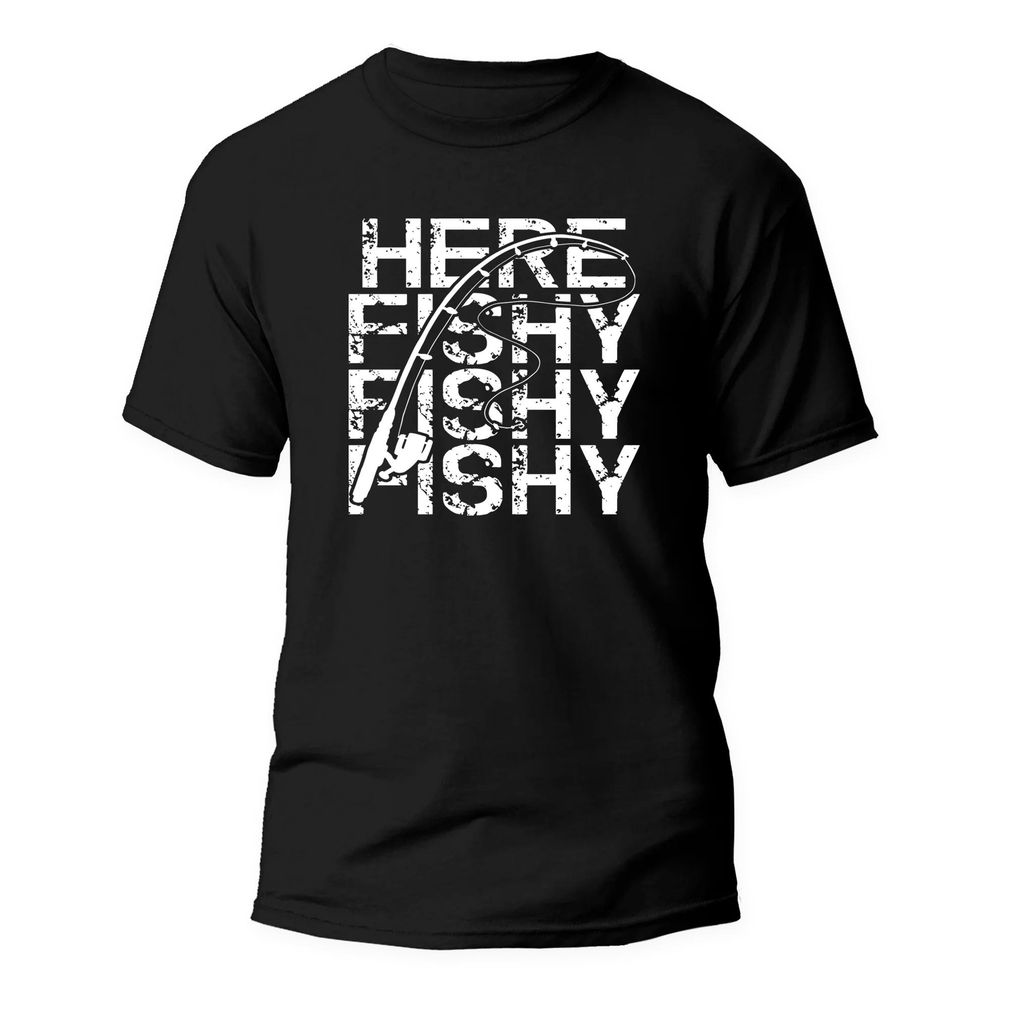 Here Fishy Fishy Man T-Shirt