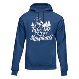 Hiking Take Me To The Mountains Adult Fleece Hooded Sweatshirt
