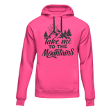 Hiking Take Me To The Mountains Adult Fleece Hooded Sweatshirt