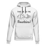 Sudadera con capucha polar para adultos "Senderismo Llévame a las montañas"