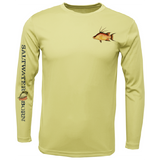 Hogfish on Chest Long Sleeve UPF 50+ Dry-Fit Shirt