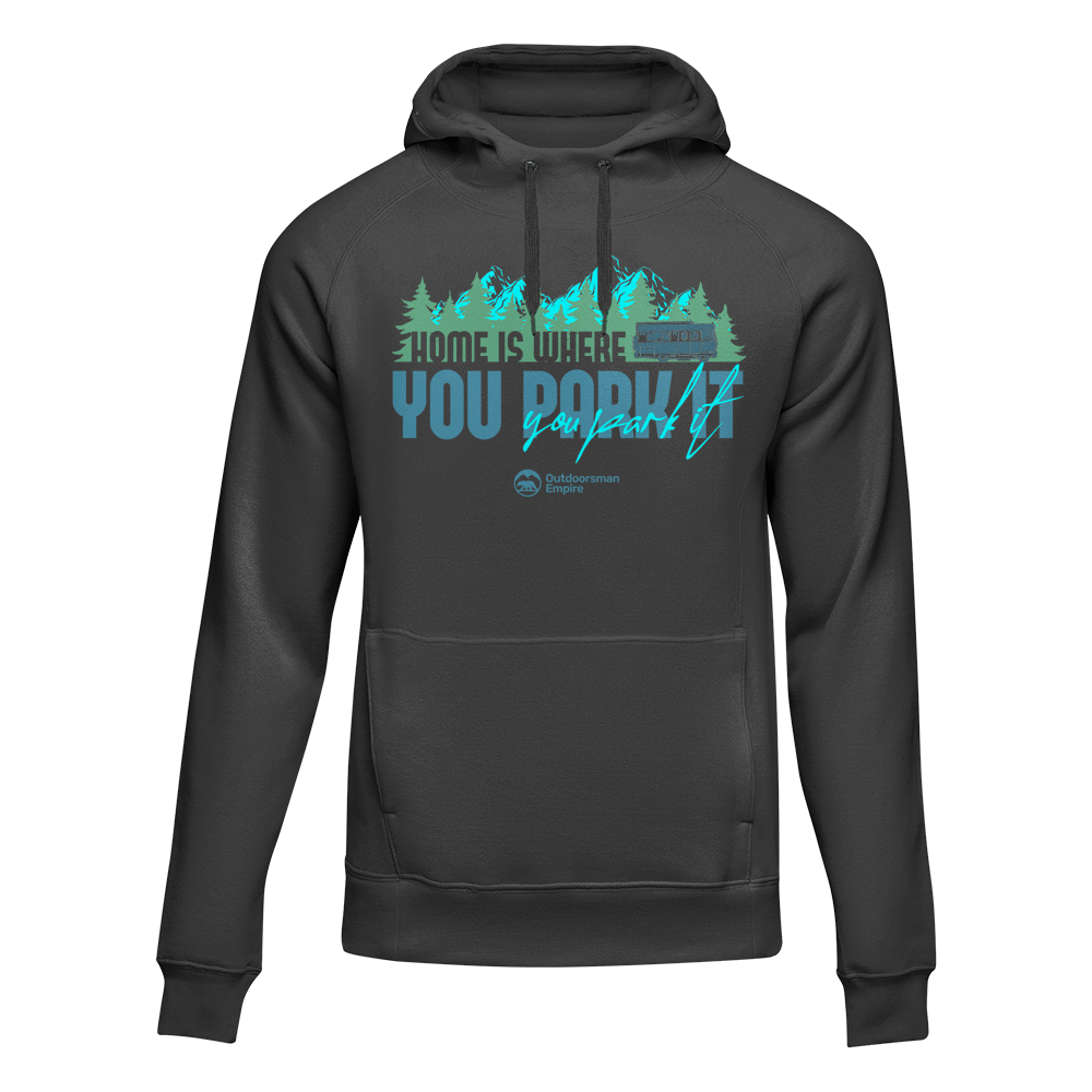 Home Parking Adult Fleece Hooded Sweatshirt