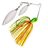 Jigs de spinnerbait de plomo Reaction Tackle - Paquete de 3, hoja de doble sauce - Nuevos