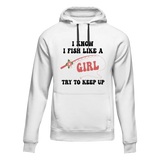 I Fish Like A Girl Unisex Hoodie