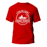 I Fish So I Don't Choke People v2 Man T-Shirt