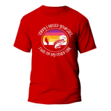 I Was On Another Line Man T-Shirt