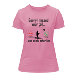 I Was On Another Line v2 T-Shirt for Women