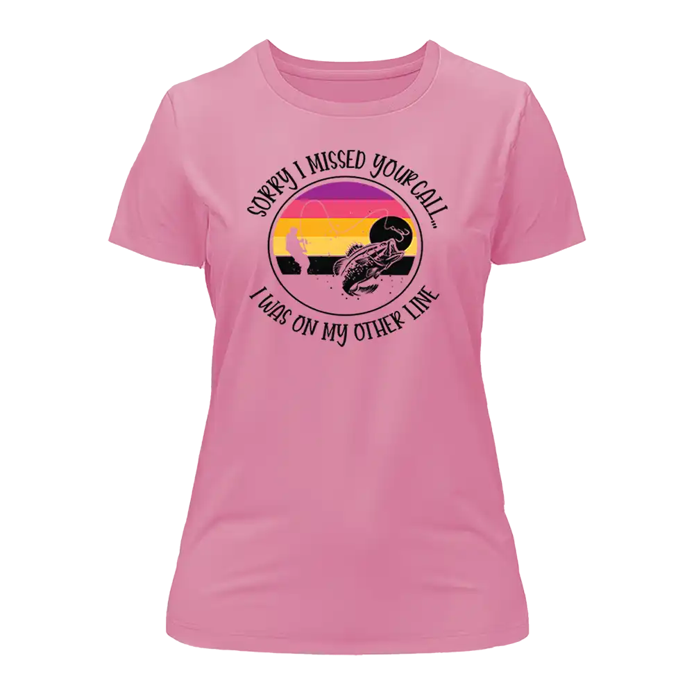 I Was On Another Line T-Shirt for Women