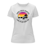 I Was On Another Line T-Shirt for Women
