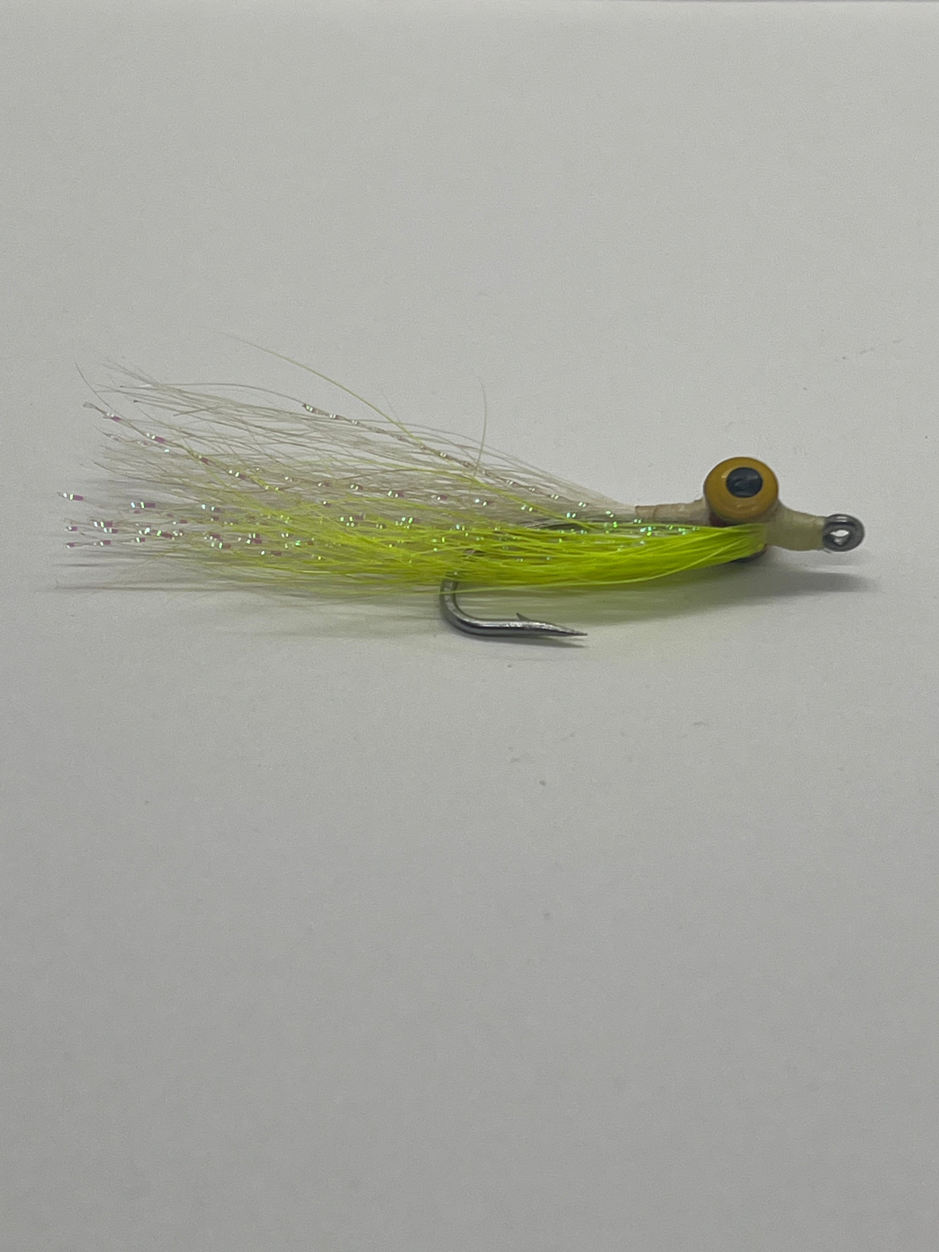 Clouser Minnow - Chartreuse/Blanc