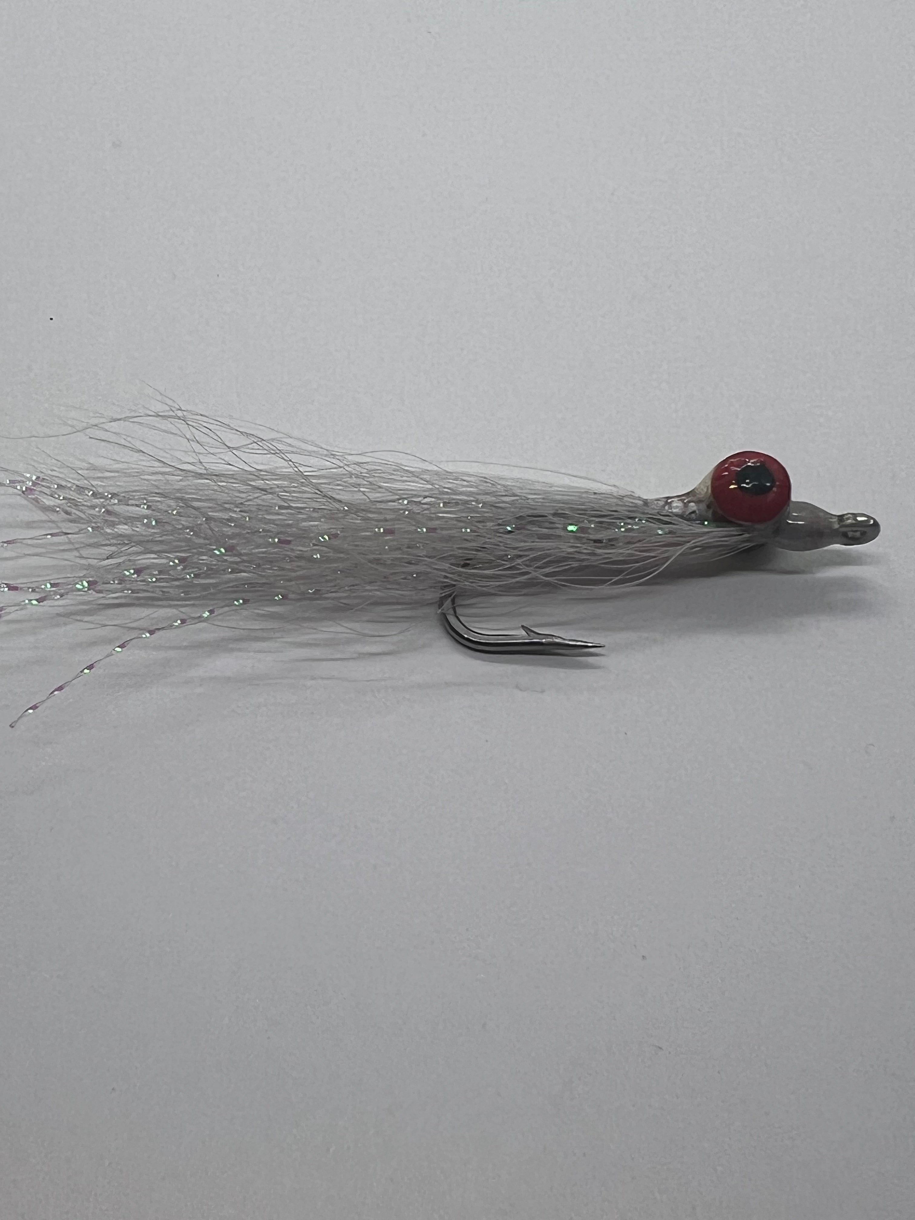 Clouser Minnow - Gris/Blanc