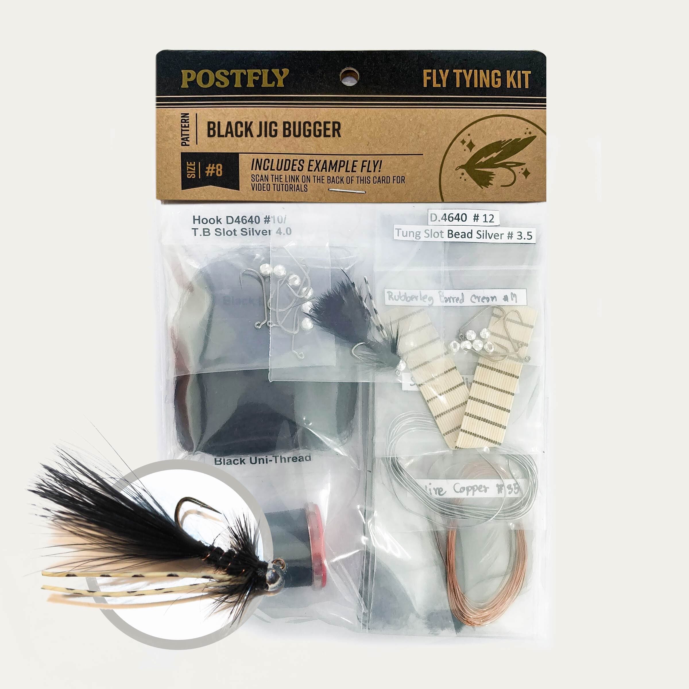 Kit de montaje de moscas | Jig Bugger