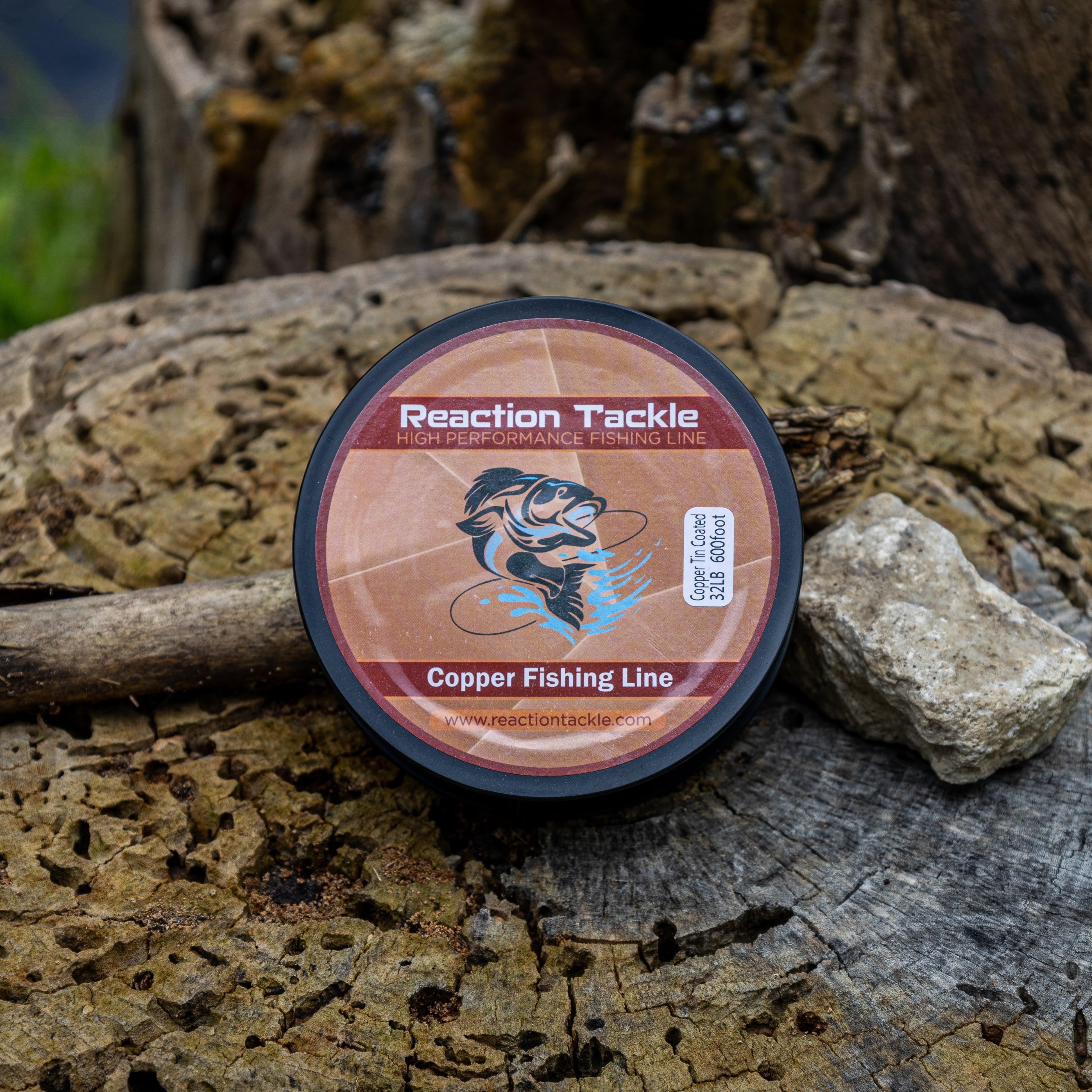 Hilo de pesca de cobre Reaction Tackle - Hilo para curricán - Recubierto de estaño - Nuevo