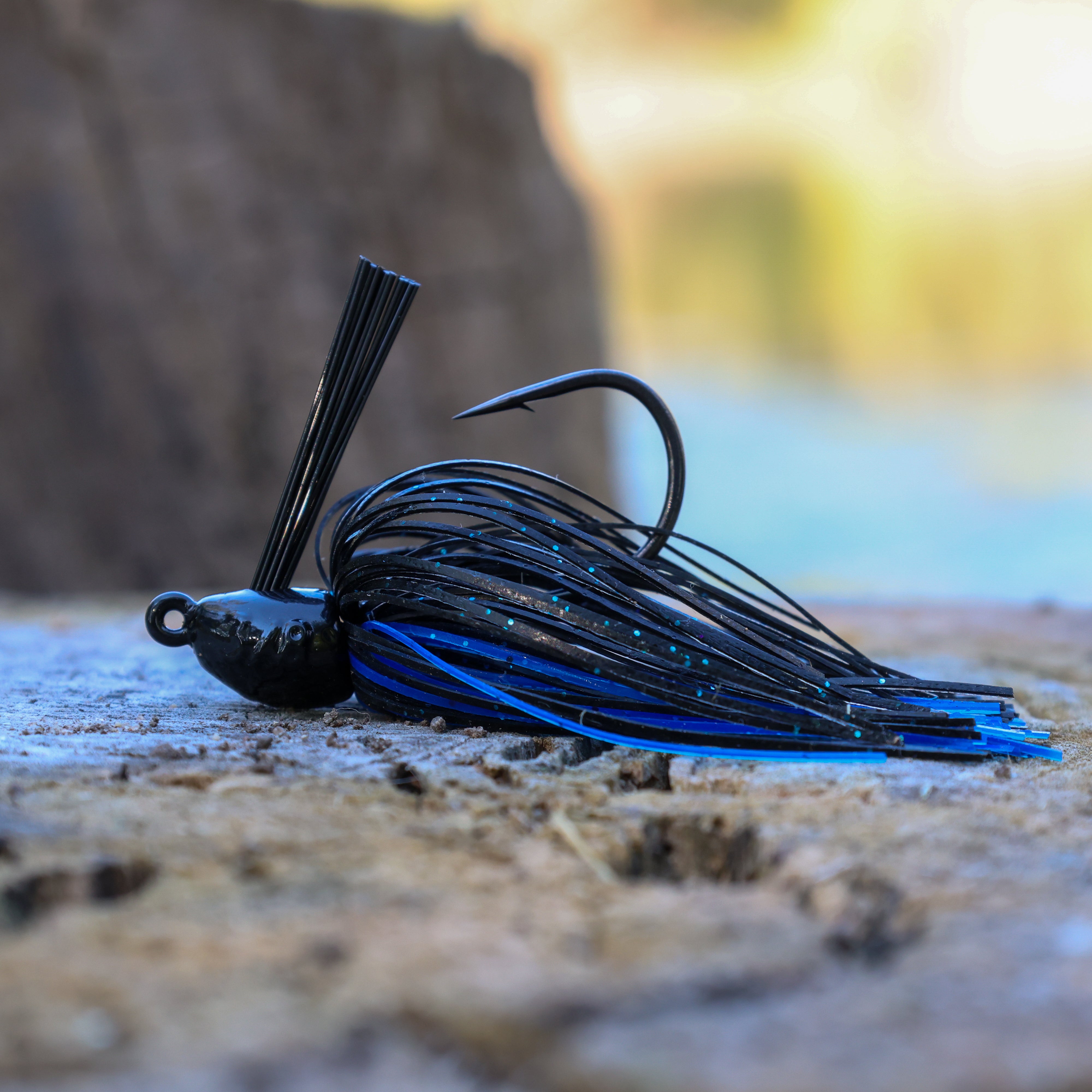 Jigs de plomo Reaction Tackle para pesca de lubina - Señuelos premium para pesca de lubina sin malezas - Paquete de 3 - Nuevos 