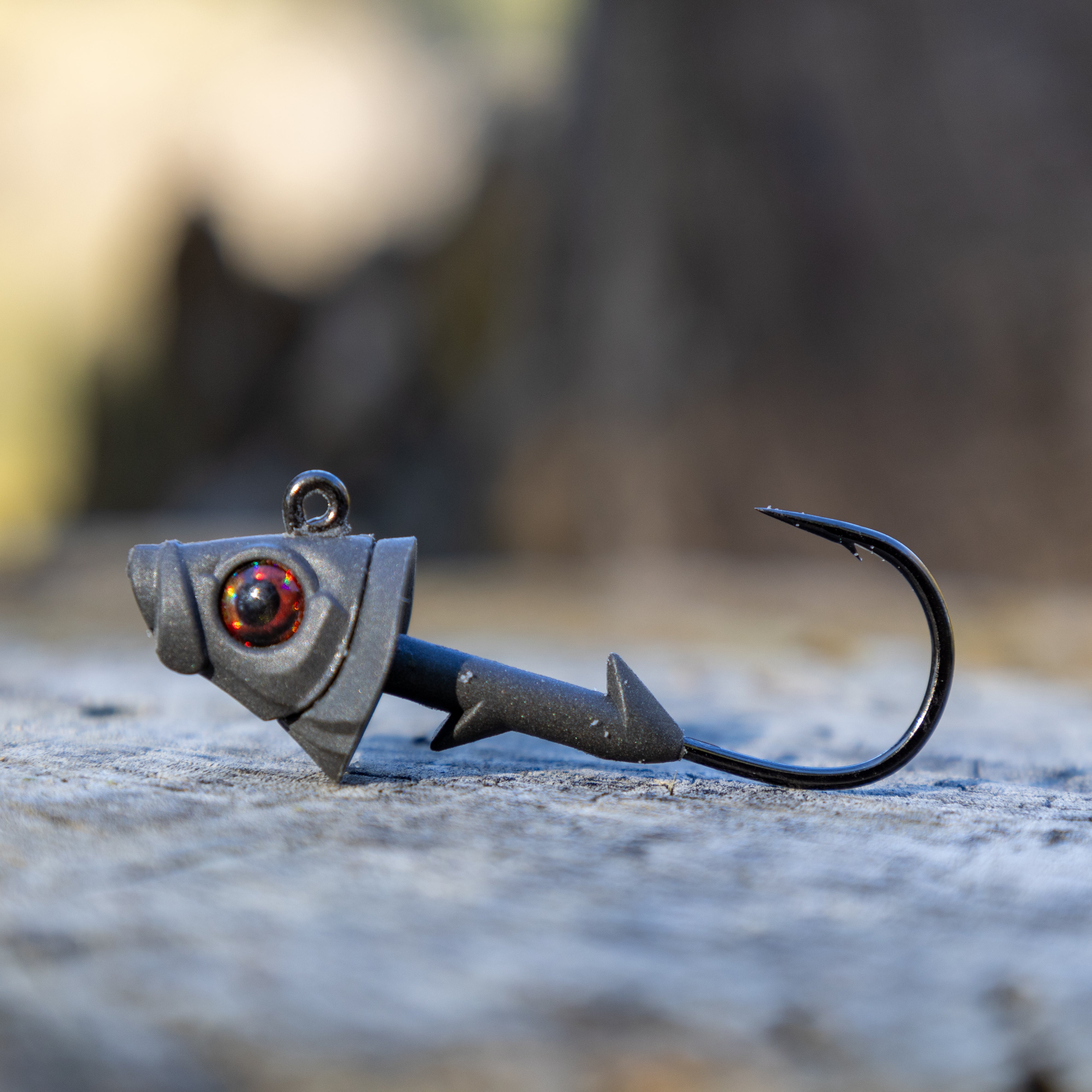 Jig Swimbait de tungsteno puro al 97 % con cabeza de pez realista - Paquete de 5 - Nuevo
