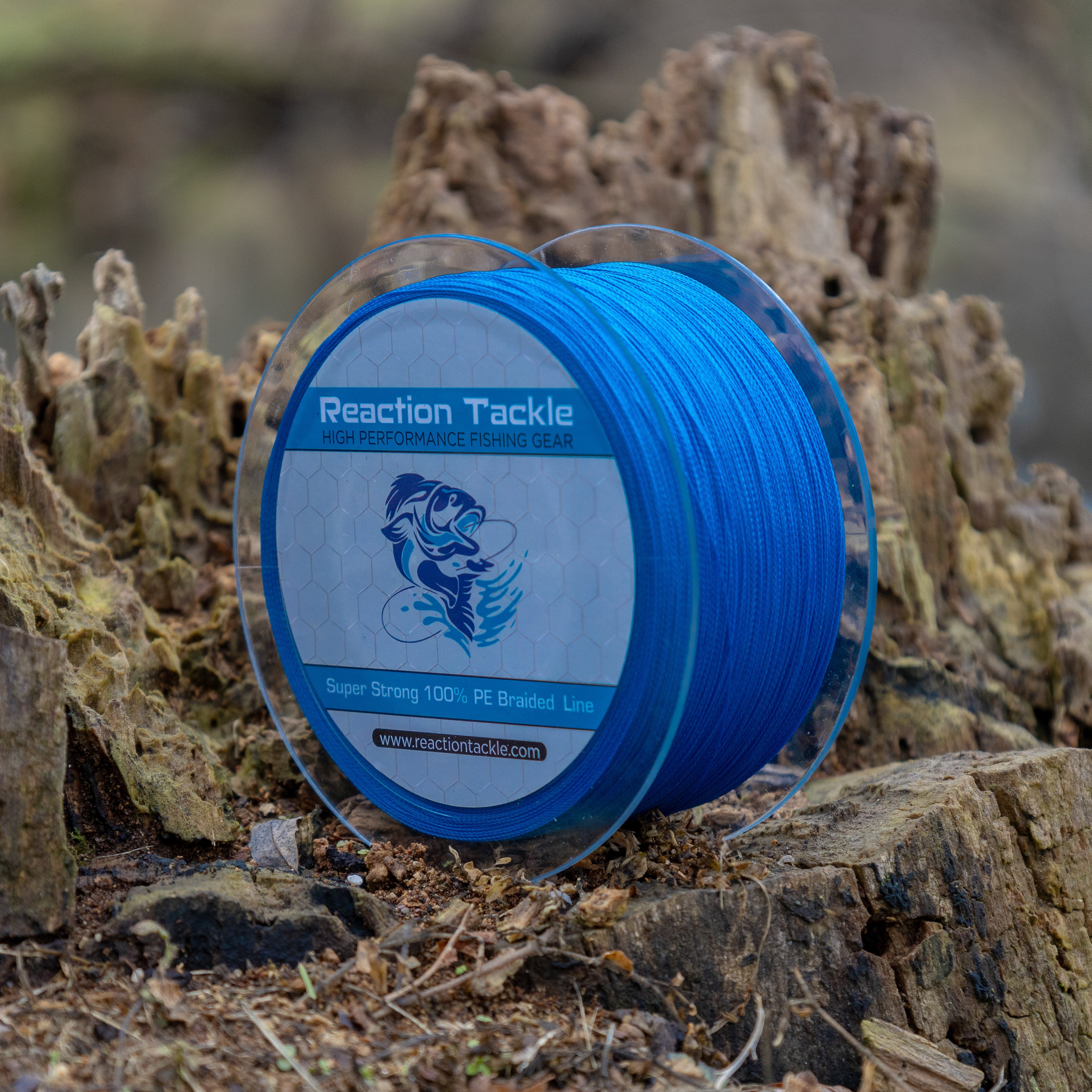 Línea de pesca trenzada Reaction Tackle - Azul oscuro