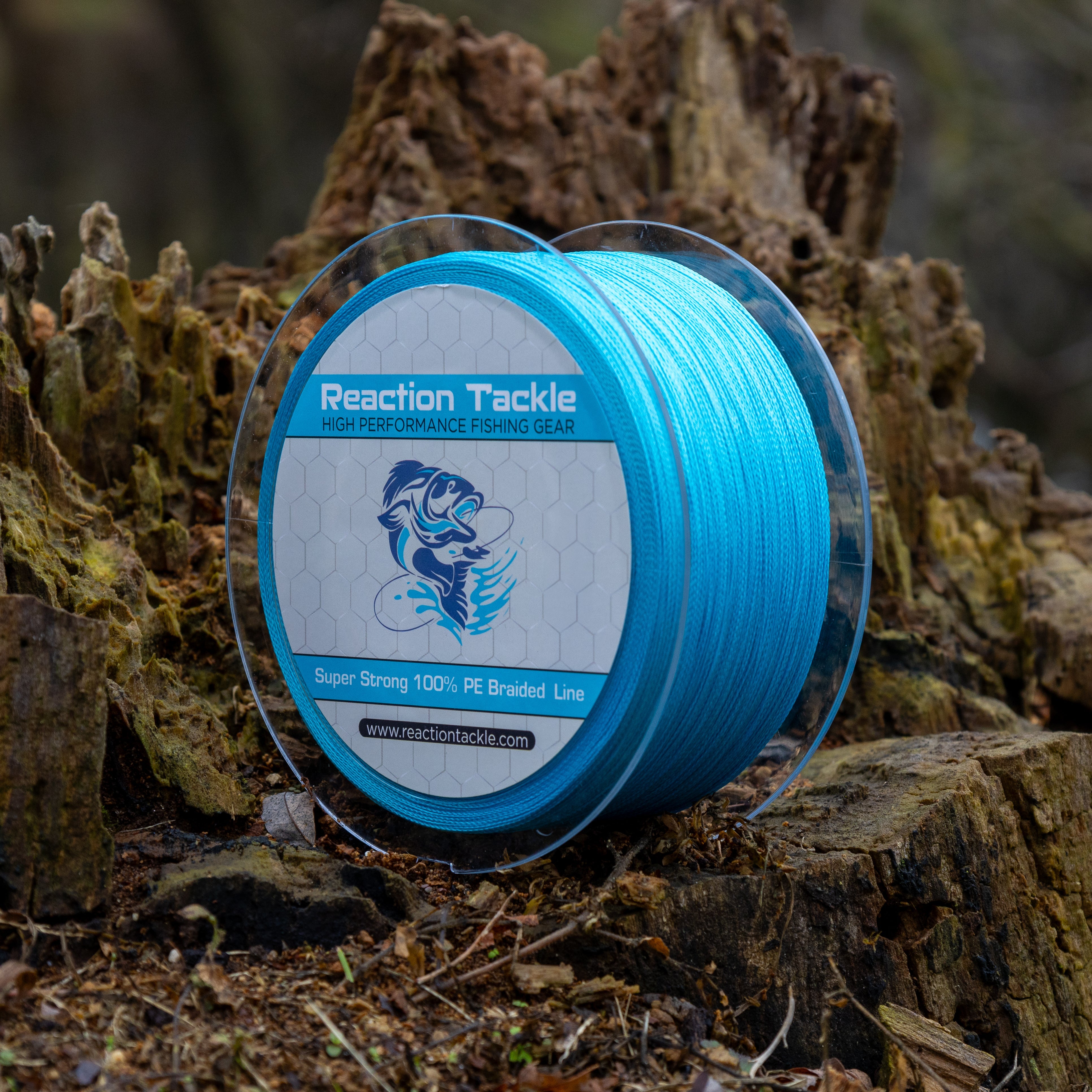 Línea de pesca trenzada Reaction Tackle - Azul marino