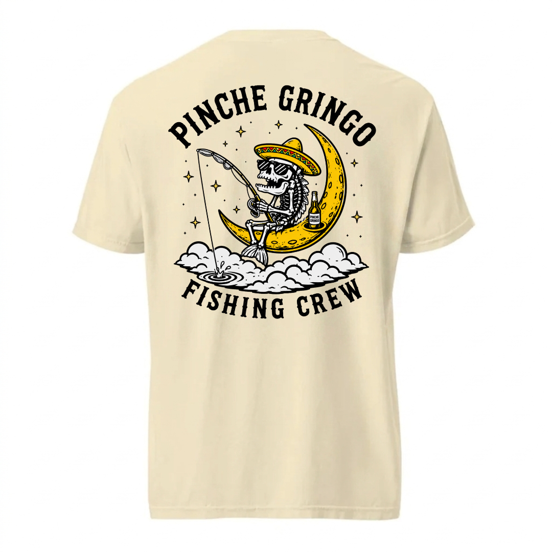 Pinche Gringo Fishing Crew Moon Fish Shirt