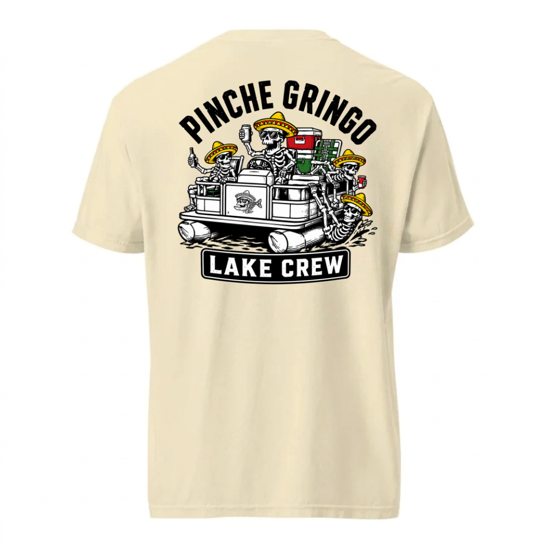 Pinche Gringo Lake Crew Pontoon Shirt