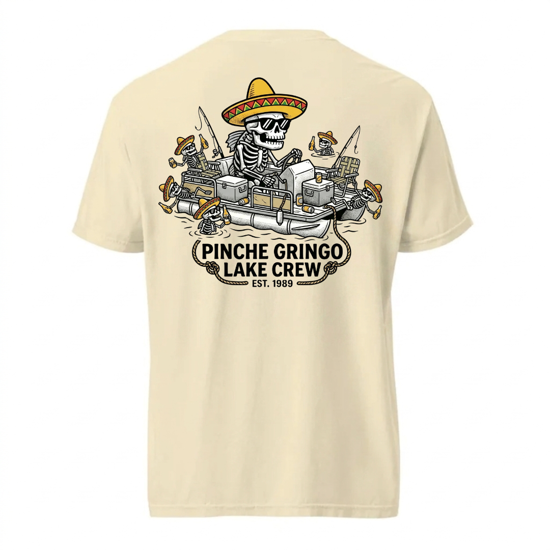 Pinche Gringo Lake Crew Booze Cruise Shirt