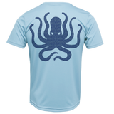 Key West, FL Kraken Men's Short Sleeve UPF 50+ Dry-Fit Shirt