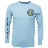 New Smyrna Beach, FL Logo Men's Long Sleeve UPF 50+ Dry-Fit Shirt