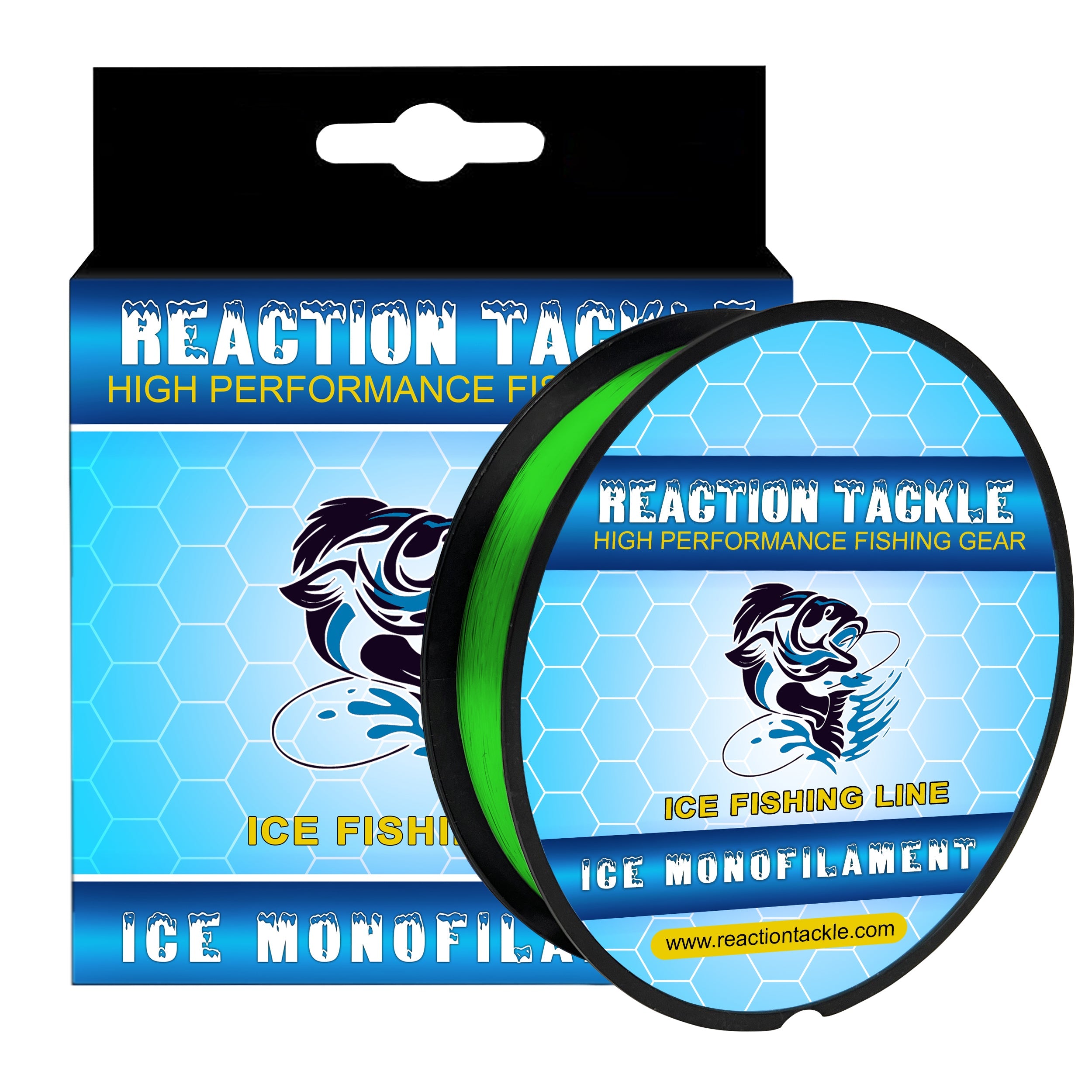 Línea de pesca de monofilamento ICE de Reaction Tackle