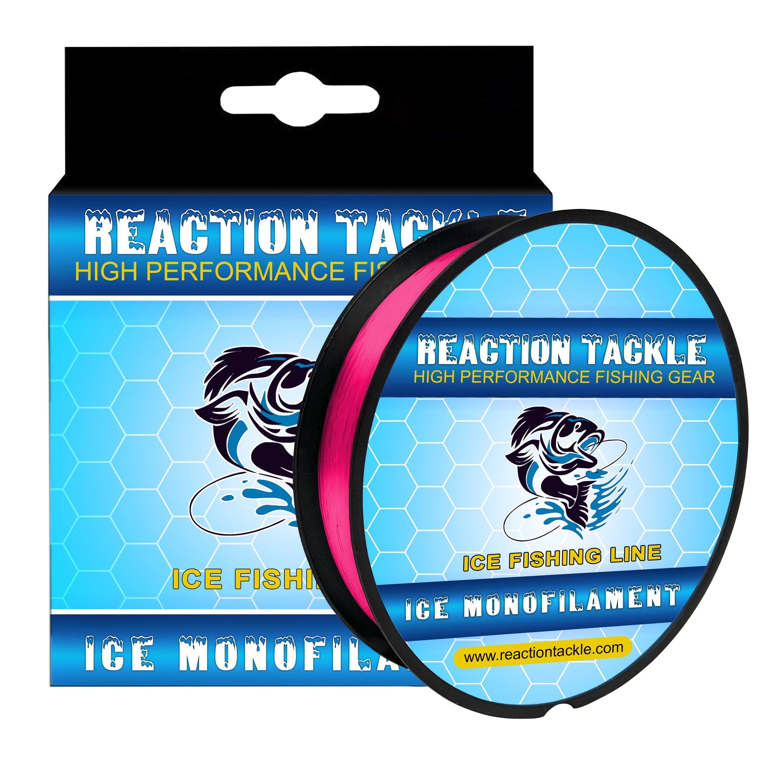 Línea de pesca de monofilamento ICE de Reaction Tackle
